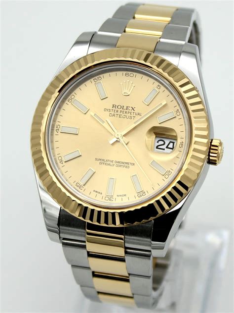 gold 41mm rolex